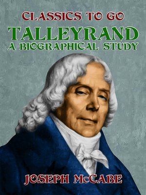 cover image of Talleyrand